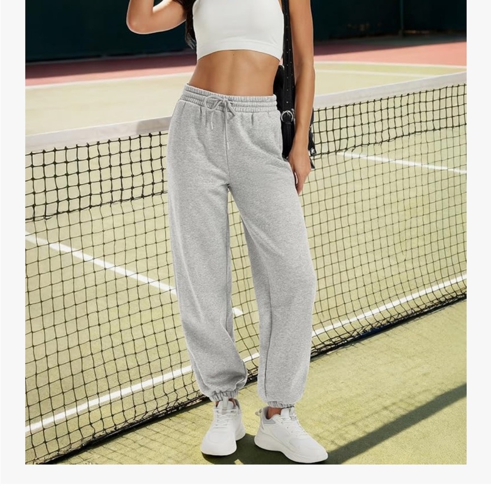Ooh La Luxe Classic Gray Joggers Gray sweatpants
